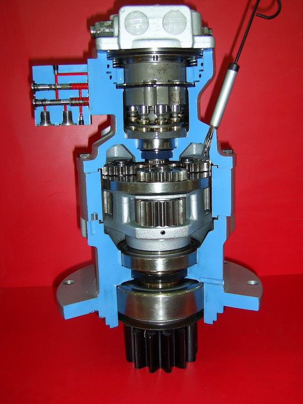 挖掘機(jī)回轉(zhuǎn)馬達(dá)模型在教學(xué)與實訓(xùn)中的關(guān)鍵作用